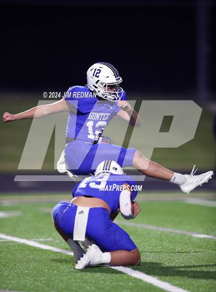 Thumbnail 2 in Trinity Leadership @ Gunter (UIL Football 3A Division 2 Region 2 Bi-District) photogallery.