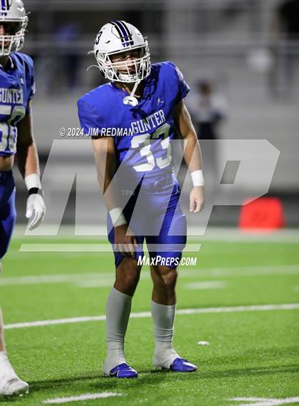 Thumbnail 2 in Trinity Leadership @ Gunter (UIL Football 3A Division 2 Region 2 Bi-District) photogallery.