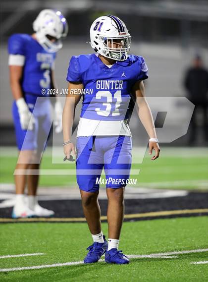 Thumbnail 3 in Trinity Leadership @ Gunter (UIL Football 3A Division 2 Region 2 Bi-District) photogallery.