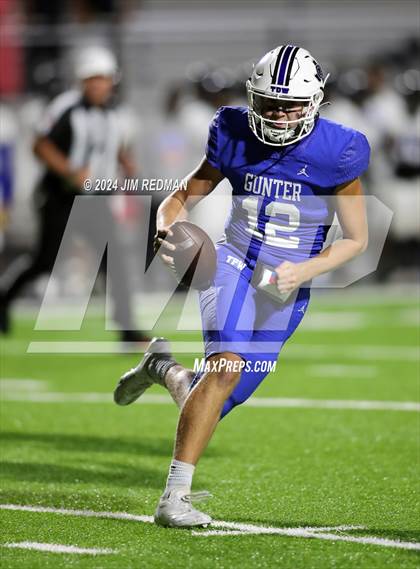 Thumbnail 3 in Trinity Leadership @ Gunter (UIL Football 3A Division 2 Region 2 Bi-District) photogallery.