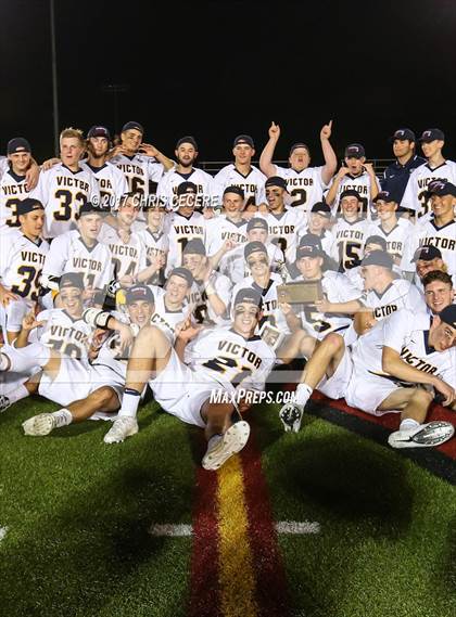 Thumbnail 3 in Victor vs. Canandaigua Academy (Section 5 Class B Final) photogallery.