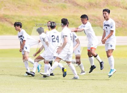Thumbnail 2 in Kamehameha Hawai'i vs Island School (HHSAA D2 Semifinal Playoff) photogallery.