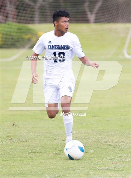 Thumbnail 3 in Kamehameha Hawai'i vs Island School (HHSAA D2 Semifinal Playoff) photogallery.