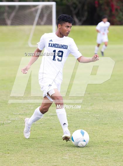 Thumbnail 1 in Kamehameha Hawai'i vs Island School (HHSAA D2 Semifinal Playoff) photogallery.