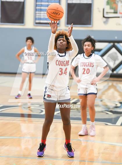 Thumbnail 1 in Estrella Foothills vs. Sahuaro  (Lady Wolves Court Classic - Blue Division Championship) photogallery.