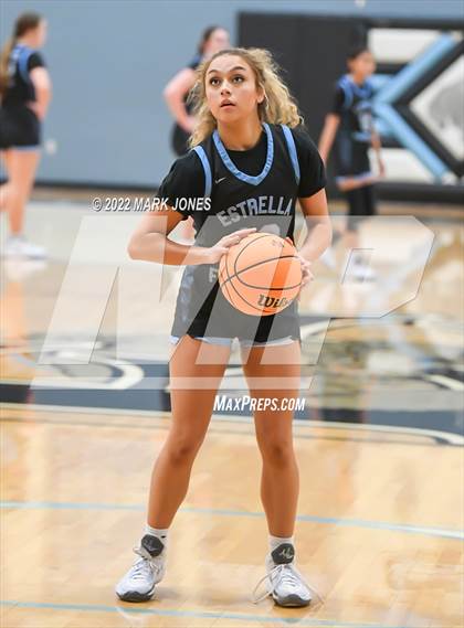 Thumbnail 1 in Estrella Foothills vs. Sahuaro  (Lady Wolves Court Classic - Blue Division Championship) photogallery.