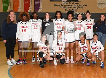 Thumbnail 1 in Estrella Foothills vs. Sahuaro  (Lady Wolves Court Classic - Blue Division Championship) photogallery.