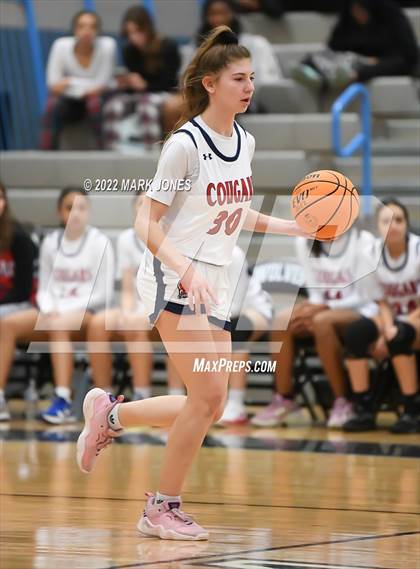 Thumbnail 3 in Estrella Foothills vs. Sahuaro  (Lady Wolves Court Classic - Blue Division Championship) photogallery.