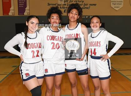Thumbnail 3 in Estrella Foothills vs. Sahuaro  (Lady Wolves Court Classic - Blue Division Championship) photogallery.