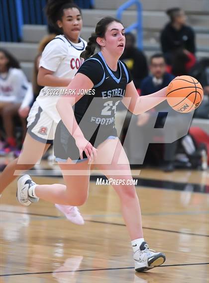 Thumbnail 2 in Estrella Foothills vs. Sahuaro  (Lady Wolves Court Classic - Blue Division Championship) photogallery.