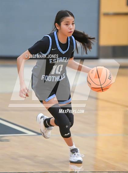 Thumbnail 2 in Estrella Foothills vs. Sahuaro  (Lady Wolves Court Classic - Blue Division Championship) photogallery.