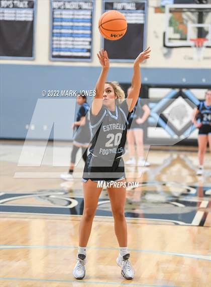 Thumbnail 3 in Estrella Foothills vs. Sahuaro  (Lady Wolves Court Classic - Blue Division Championship) photogallery.