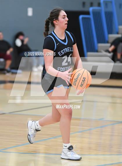 Thumbnail 2 in Estrella Foothills vs. Sahuaro  (Lady Wolves Court Classic - Blue Division Championship) photogallery.