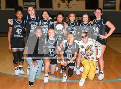 Thumbnail 1 in Estrella Foothills vs. Sahuaro  (Lady Wolves Court Classic - Blue Division Championship) photogallery.