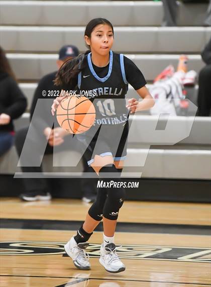 Thumbnail 1 in Estrella Foothills vs. Sahuaro  (Lady Wolves Court Classic - Blue Division Championship) photogallery.