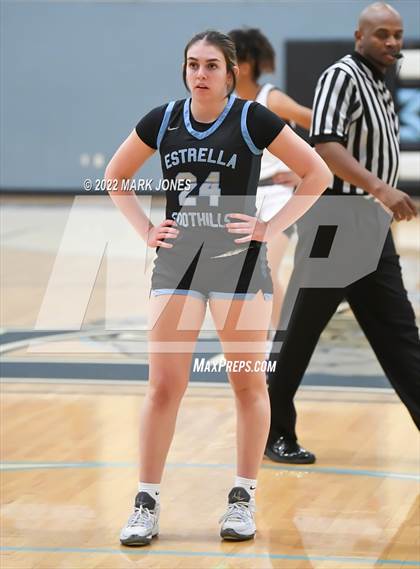 Thumbnail 3 in Estrella Foothills vs. Sahuaro  (Lady Wolves Court Classic - Blue Division Championship) photogallery.
