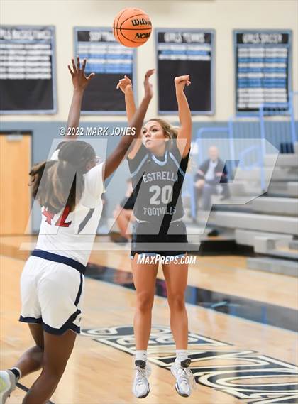 Thumbnail 1 in Estrella Foothills vs. Sahuaro  (Lady Wolves Court Classic - Blue Division Championship) photogallery.