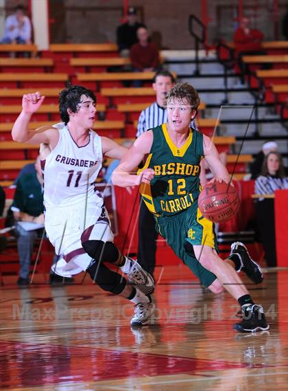 Thumbnail 1 in Buhler vs Bishop Carroll (McPherson Invitational 7th place) photogallery.