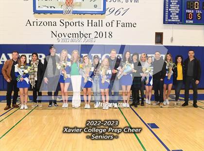 Thumbnail 2 in Xavier College Prep vs. Basha (Senior Night) photogallery.