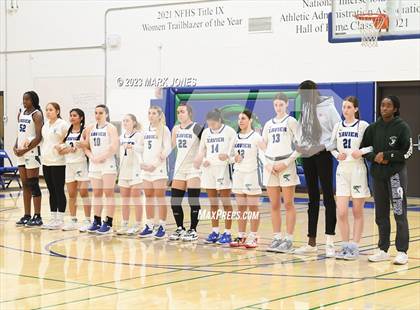 Thumbnail 3 in Xavier College Prep vs. Basha (Senior Night) photogallery.