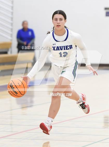 Thumbnail 2 in Xavier College Prep vs. Basha (Senior Night) photogallery.