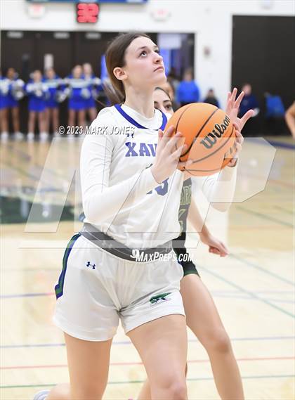 Thumbnail 3 in Xavier College Prep vs. Basha (Senior Night) photogallery.