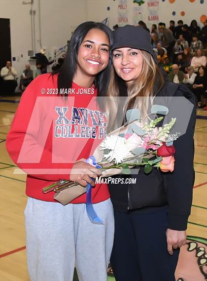 Thumbnail 1 in Xavier College Prep vs. Basha (Senior Night) photogallery.