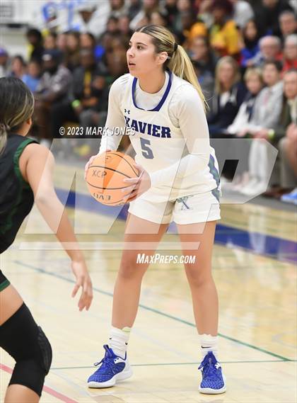Thumbnail 2 in Xavier College Prep vs. Basha (Senior Night) photogallery.