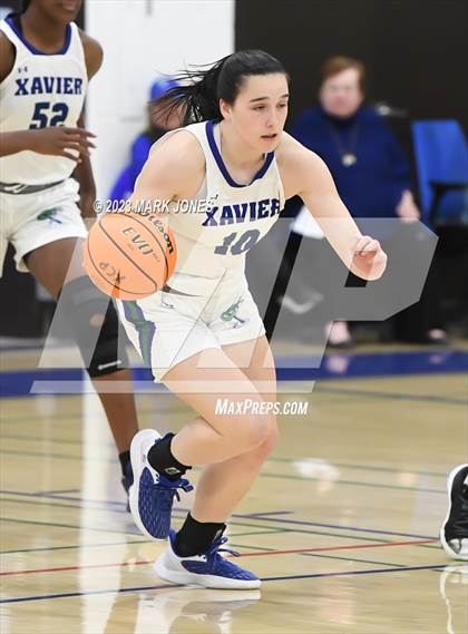 Thumbnail 2 in Xavier College Prep vs. Basha (Senior Night) photogallery.