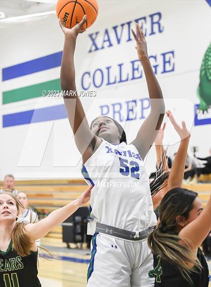Thumbnail 3 in Xavier College Prep vs. Basha (Senior Night) photogallery.