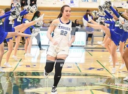 Thumbnail 3 in Xavier College Prep vs. Basha (Senior Night) photogallery.