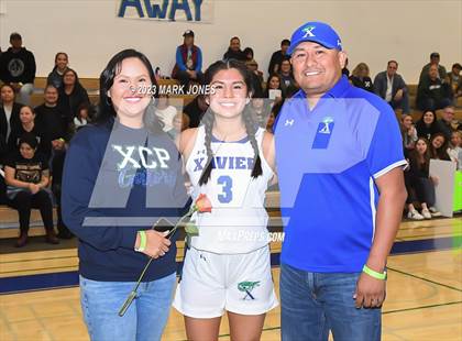 Thumbnail 2 in Xavier College Prep vs. Basha (Senior Night) photogallery.