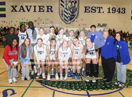Thumbnail 2 in Xavier College Prep vs. Basha (Senior Night) photogallery.