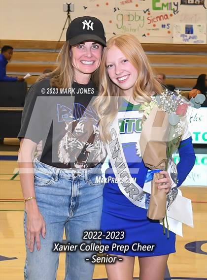 Thumbnail 3 in Xavier College Prep vs. Basha (Senior Night) photogallery.