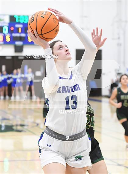 Thumbnail 1 in Xavier College Prep vs. Basha (Senior Night) photogallery.