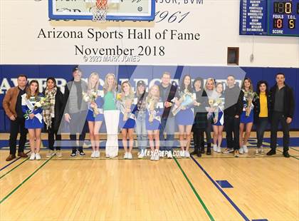 Thumbnail 1 in Xavier College Prep vs. Basha (Senior Night) photogallery.
