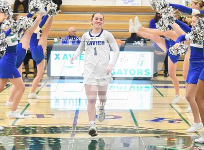 Thumbnail 3 in Xavier College Prep vs. Basha (Senior Night) photogallery.