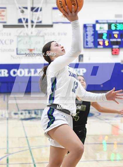 Thumbnail 2 in Xavier College Prep vs. Basha (Senior Night) photogallery.