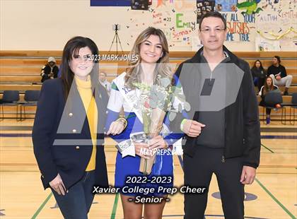 Thumbnail 3 in Xavier College Prep vs. Basha (Senior Night) photogallery.