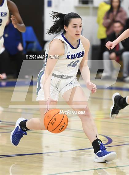 Thumbnail 2 in Xavier College Prep vs. Basha (Senior Night) photogallery.
