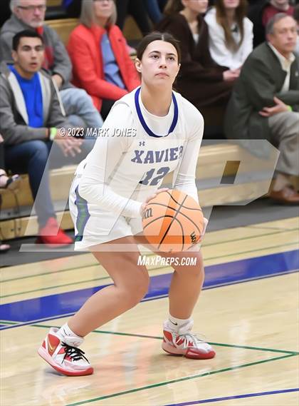 Thumbnail 2 in Xavier College Prep vs. Basha (Senior Night) photogallery.