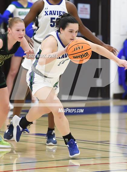 Thumbnail 3 in Xavier College Prep vs. Basha (Senior Night) photogallery.