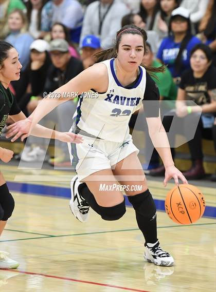 Thumbnail 3 in Xavier College Prep vs. Basha (Senior Night) photogallery.