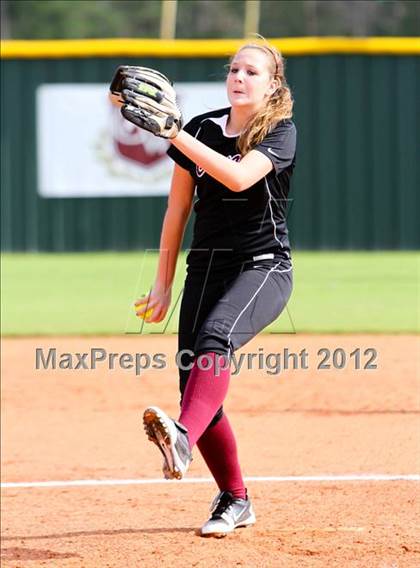 Thumbnail 2 in The Woodlands vs Cinco Ranch (The Woodlands Lady Highlander Tournament) photogallery.