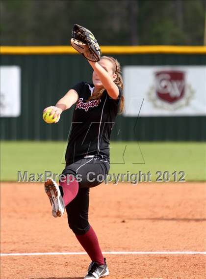 Thumbnail 2 in The Woodlands vs Cinco Ranch (The Woodlands Lady Highlander Tournament) photogallery.