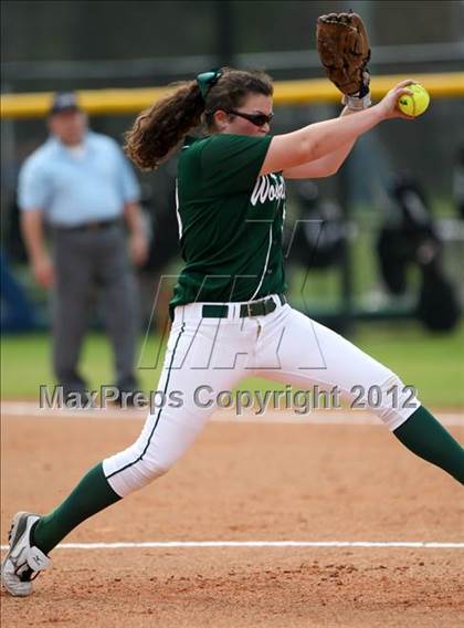 Thumbnail 1 in The Woodlands vs Cinco Ranch (The Woodlands Lady Highlander Tournament) photogallery.