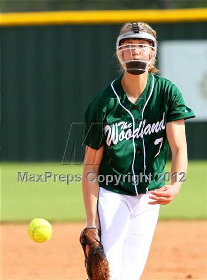 Thumbnail 3 in The Woodlands vs Cinco Ranch (The Woodlands Lady Highlander Tournament) photogallery.