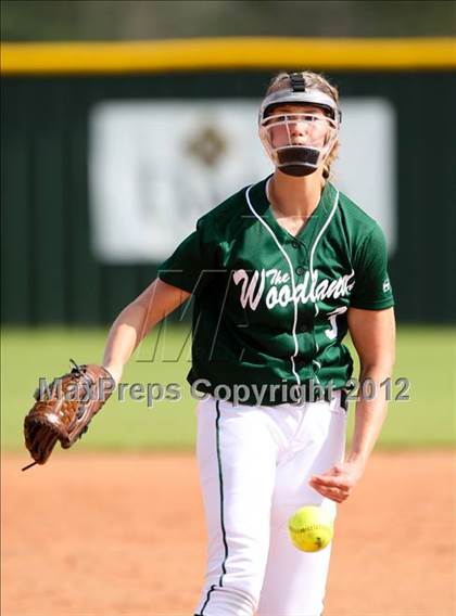 Thumbnail 2 in The Woodlands vs Cinco Ranch (The Woodlands Lady Highlander Tournament) photogallery.