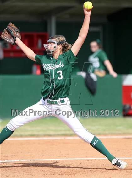 Thumbnail 3 in The Woodlands vs Cinco Ranch (The Woodlands Lady Highlander Tournament) photogallery.