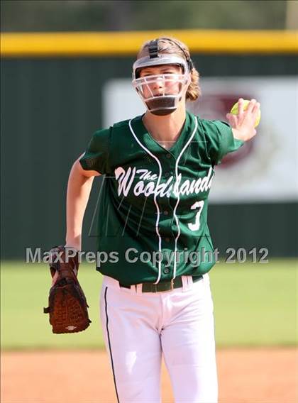 Thumbnail 3 in The Woodlands vs Cinco Ranch (The Woodlands Lady Highlander Tournament) photogallery.